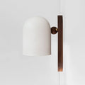 TimberSoul – Wabi-Sabi Walnut Wall Lamp for Natural Ambience