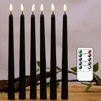LED candles with flame effect for Halloween decoration