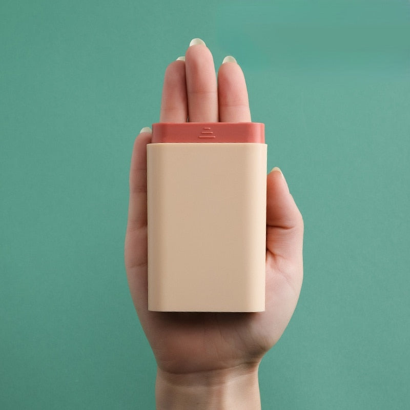 Stylish and Compact Supplement Box