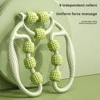Circular Leg Massage Roller Clips for Muscle Relaxation and Recovery
