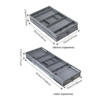 Multi Level Collapsible Organizer Drawer