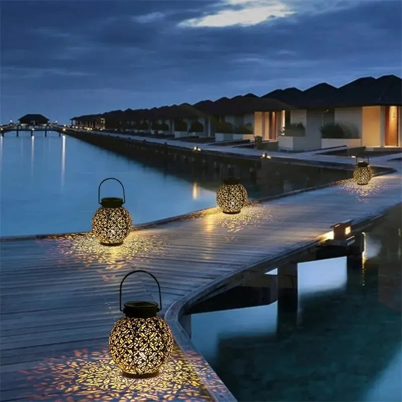 Designed lamp that creates a magical atmosphere outdoors!