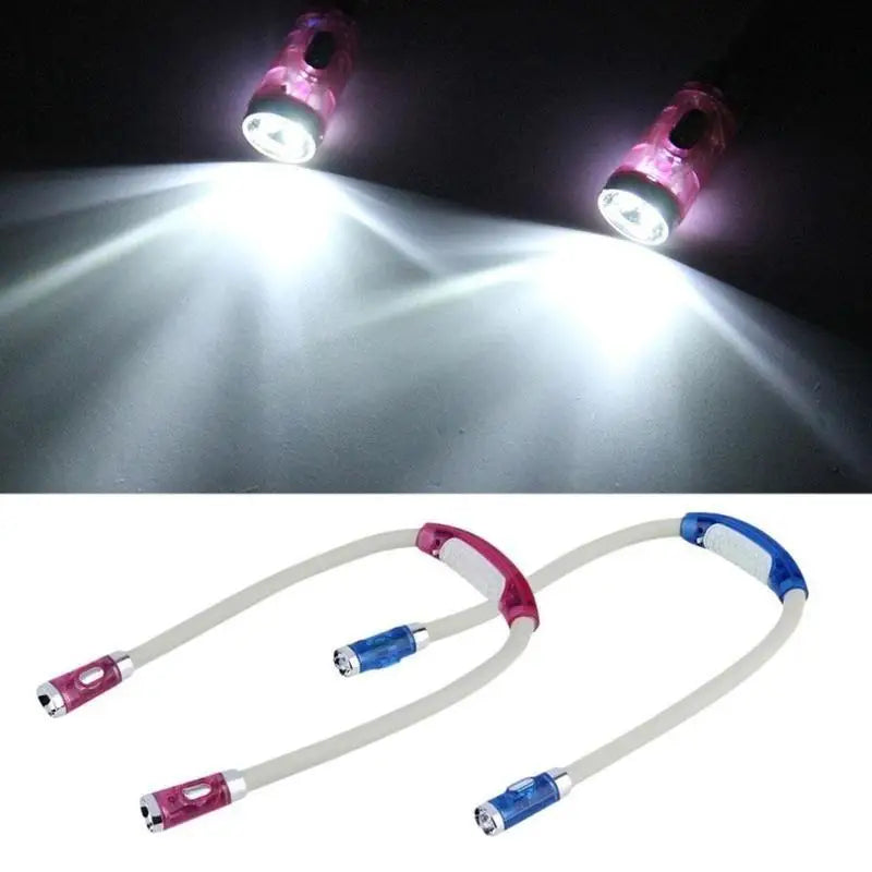 Wearable Neck Lamp with LED for Knitting, Crocheting and Reading – Handsfree Light
