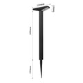 Lumora SolPath Garden lights | Solar powered | IP65 Waterproof | Height adjustable | Warm & Cool white | For paths, terrace & garden