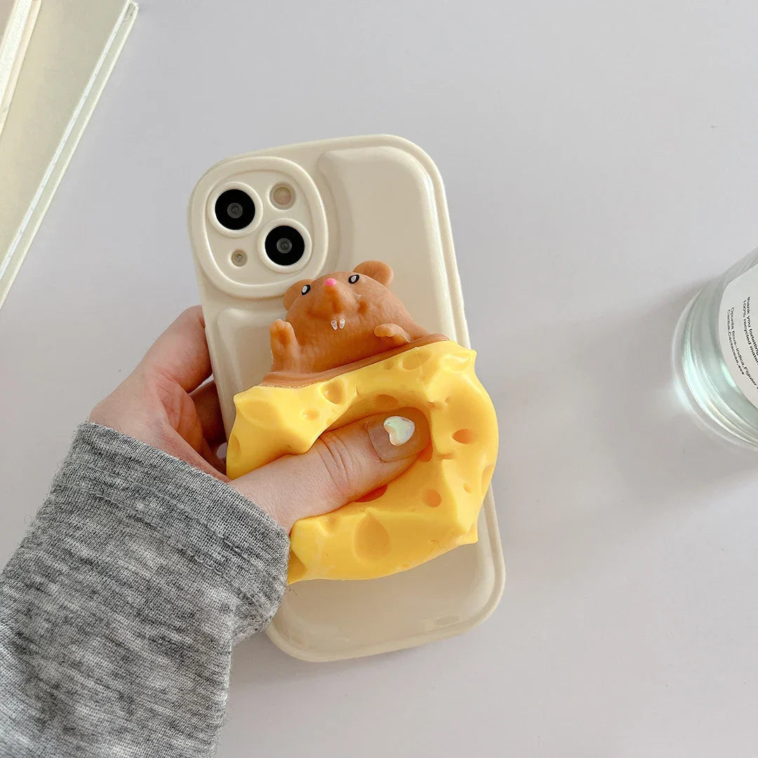 Cheese Lover Mouse iPhone Case