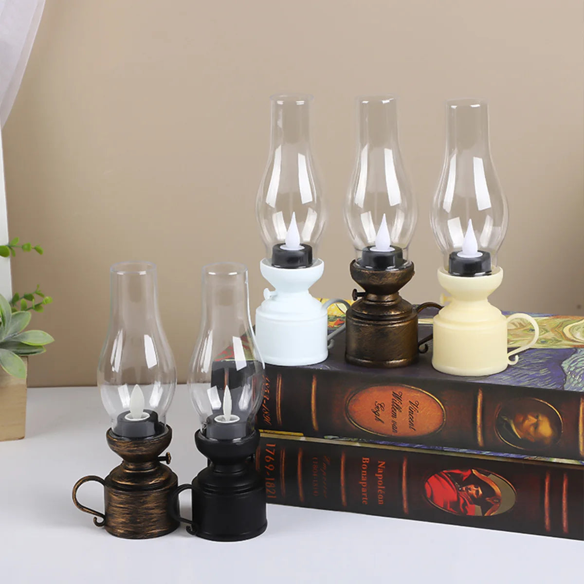 Vintage Lamp – Retro Design with warm LED light for living room or dining room