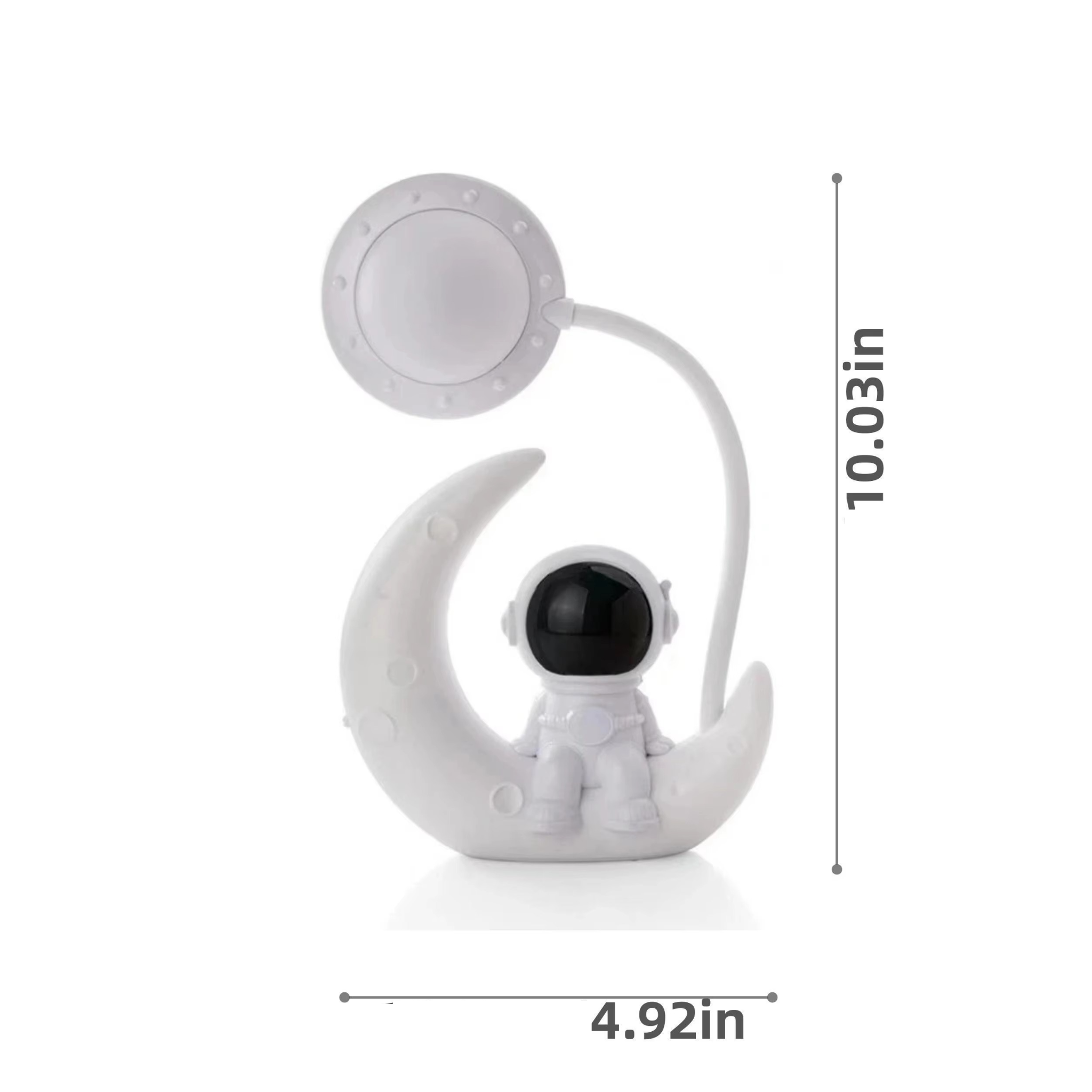 Astronaut Moon Nightlight LED Desk Lamp for Bedroom Décor and Gifts