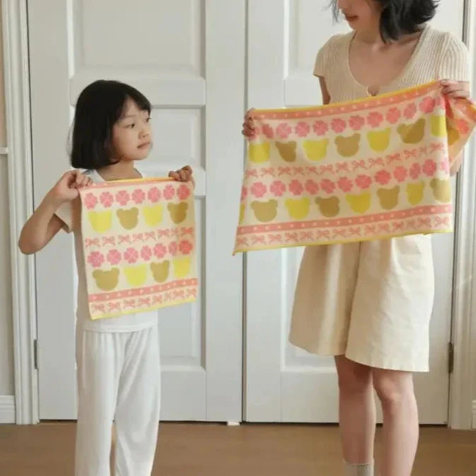Cute Little Bear Series Cotton Towel Collection