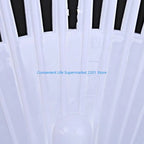 Rakeon Leaf Rake with 12 Tines | Plastic | 38 × 32 cm | Without Handle | Lightweight & Versatile