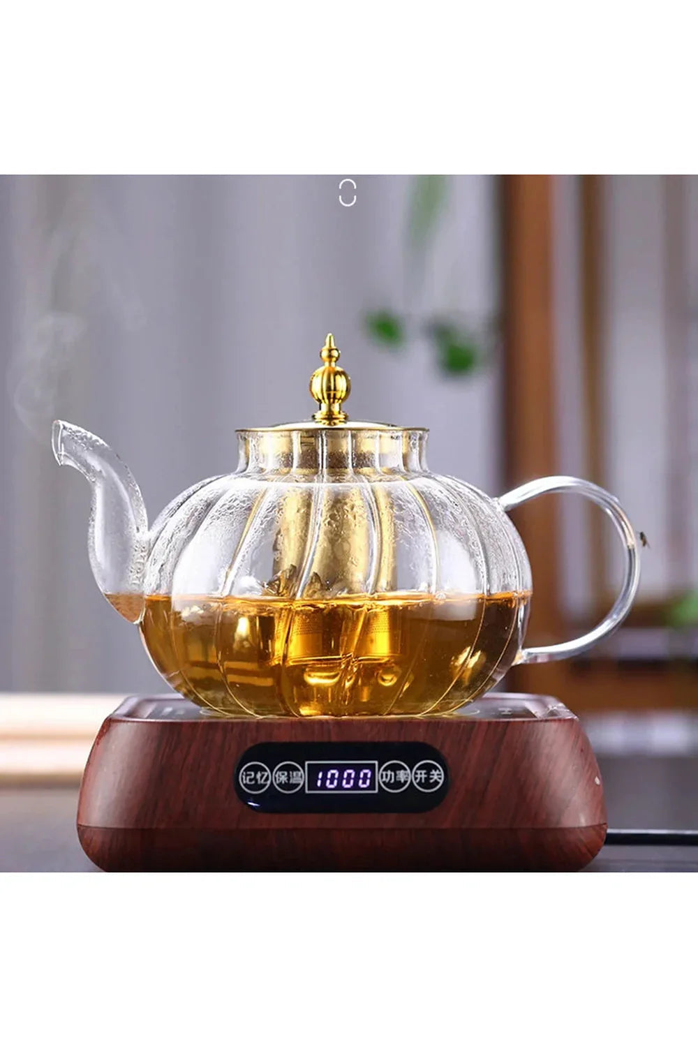 Heat-resistant glass jug