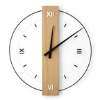 SilentOak – Minimalist Wooden Wall Clock with Silent Movement
