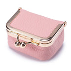Mini Retro Leather Travel Jewelry Storage Bag