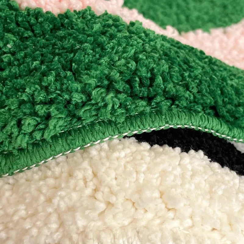 Colorful Tufted Tulip Rug