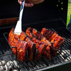 Rib Holder GrillMeister Pro | For 4 Racks | Non-Stick Coated | For Gas Grill & Oven