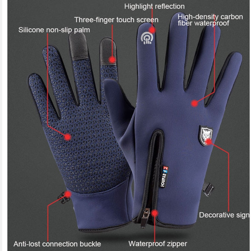 Winter Waterproof Thermal Touchscreen Gloves