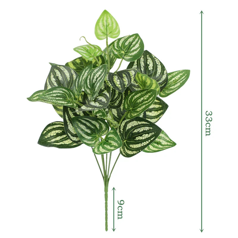 Verdalisse Artificial Leaf Garland with Real Plant Look | Realistic Texture | For Wall Decoration, Wedding & Events