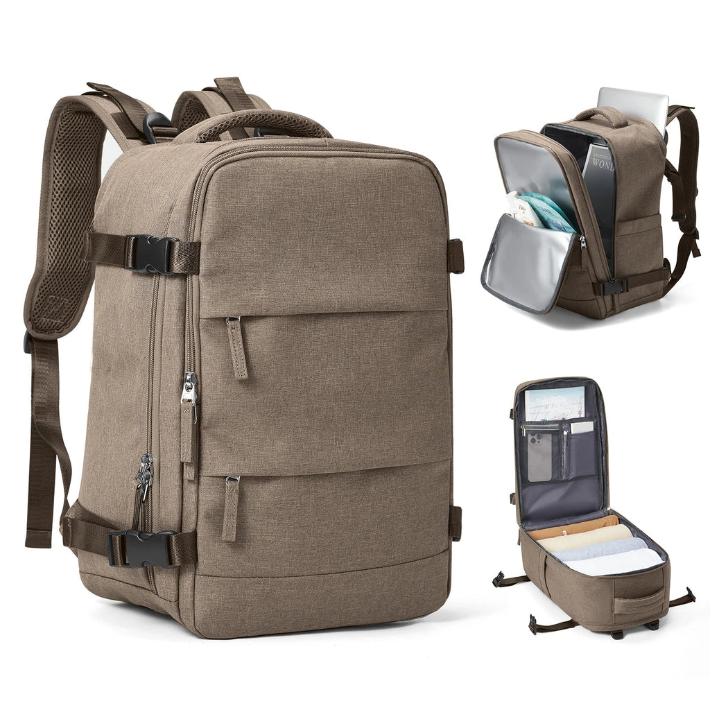 Travel Backpack Travomate | Waterproof & Versatile | 15.6" Laptop Compartment | Large Capacity with Wet-Dry Separation