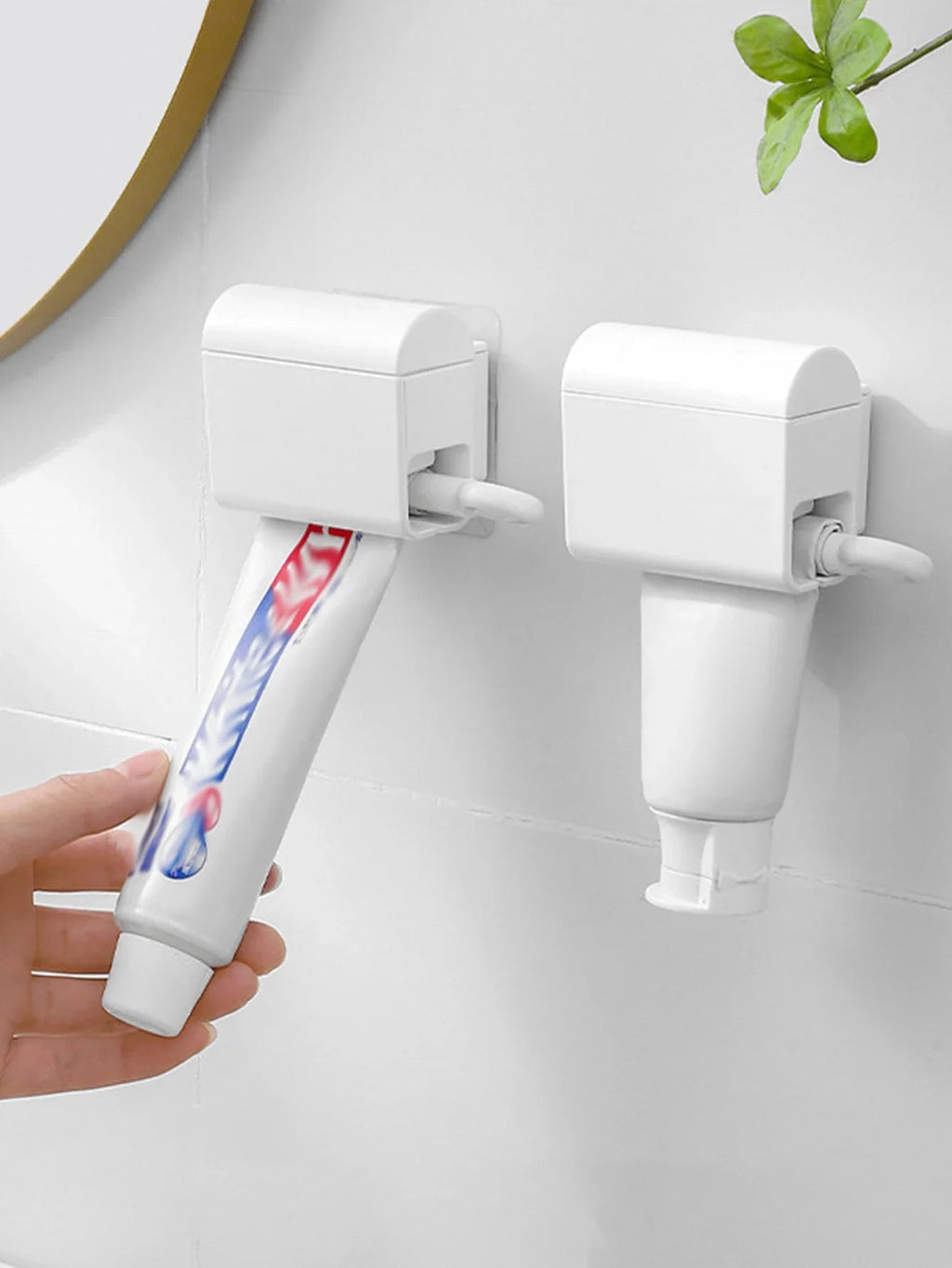 Wall-Mounted Toothpaste Squeezer