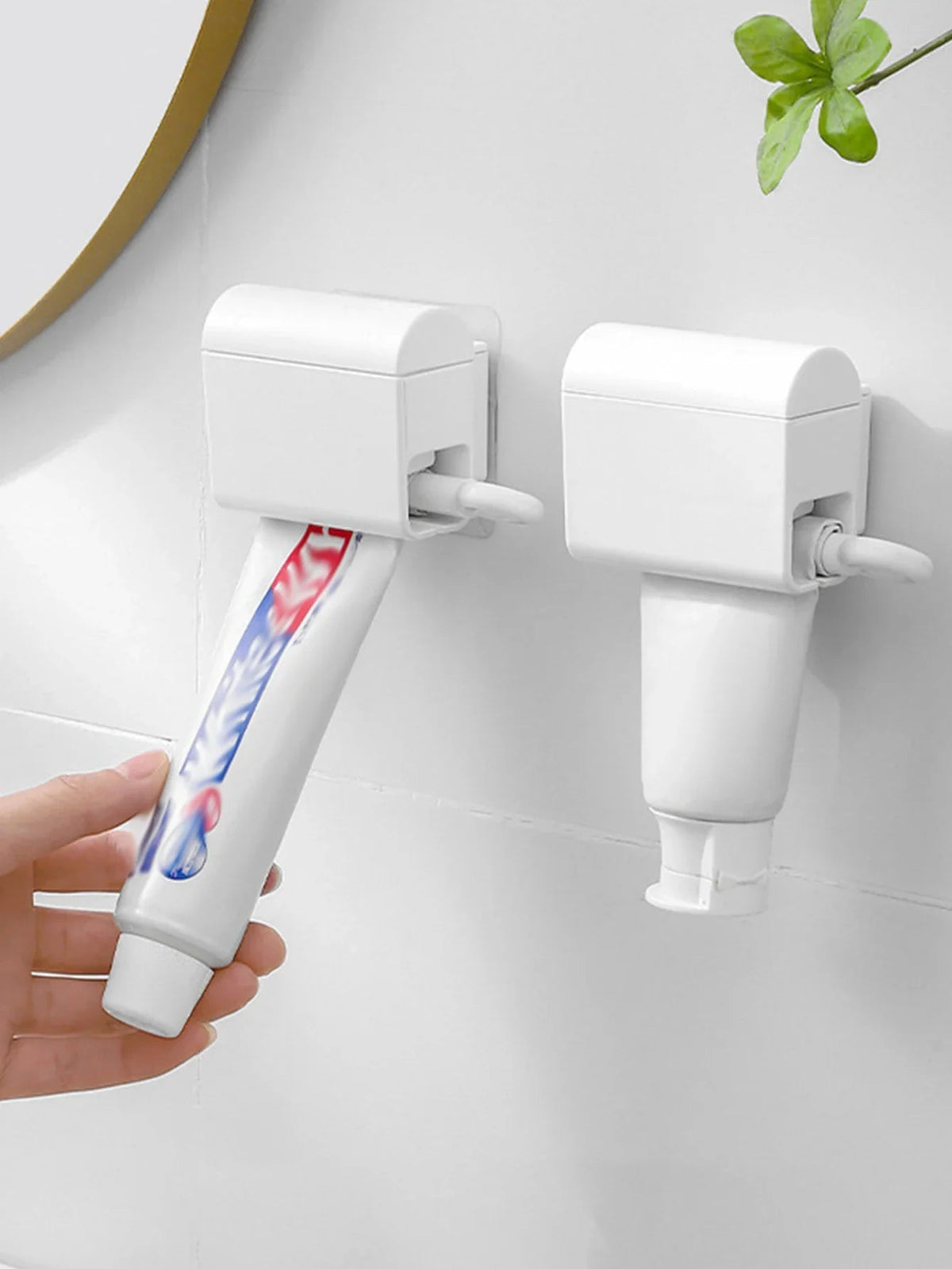 Wall-Mounted Toothpaste Squeezer