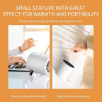 Mini Desktop Heater | 600W | Quick Heating & Energy Saving | Portable & Quiet | EU Plug
