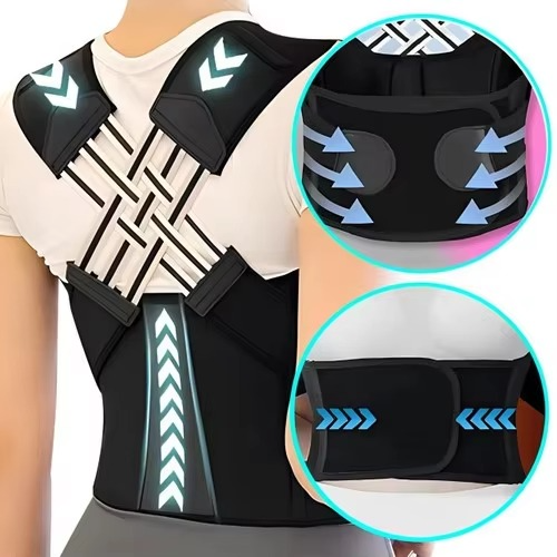 Adjustable Posture Corrector Back Brace Support Strap for Men and Women