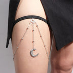 Moon Charm Adjustable Elegant Rhinestone Jewelry