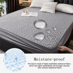 Waterproof Ultra-Soft Fitted Latex Mattress Pad Cover