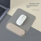 Palmira Mouse Pad | Ergonomic & Stylish | Memory Foam Comfort | Non-Slip & Decorative