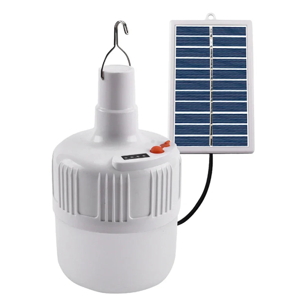 Solanite Solar LED Hanging Lamp | 6–12 Hrs. Light | Rechargeable & IP65 Waterproof | For Camping, Garden & Emergencies