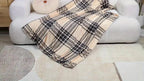 Patchwork Blanket Vintage Bloom | Soft Flannel | Floral Design & Embroidery | Sofa, Bed & Travel