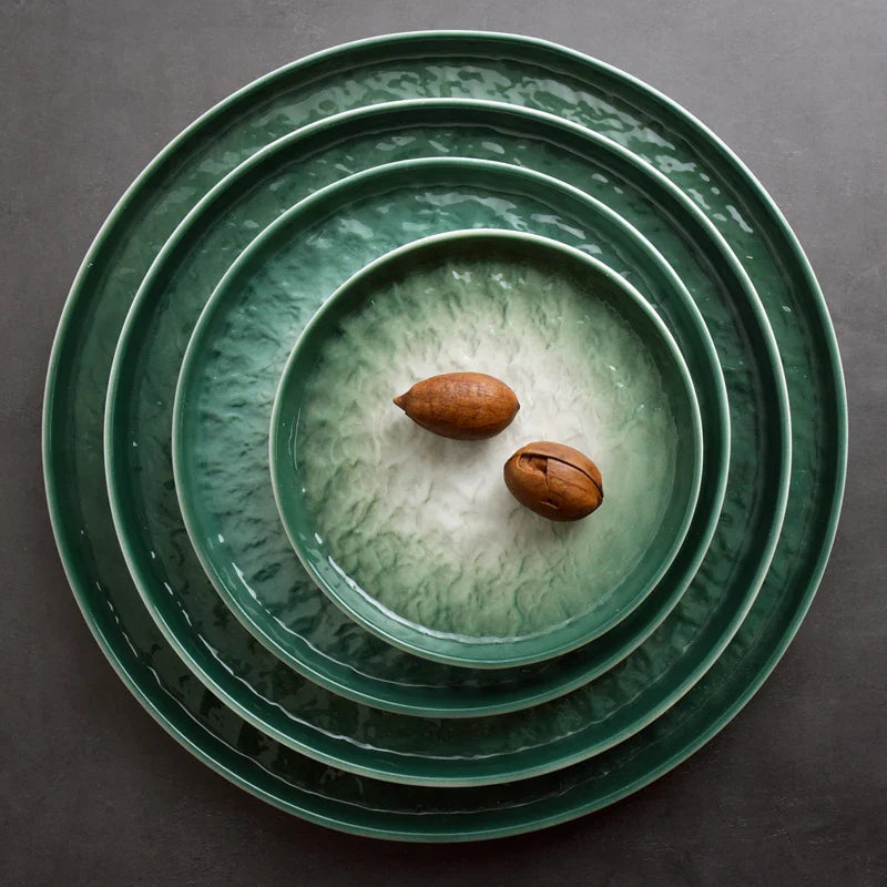 Emerald Gradient Plate