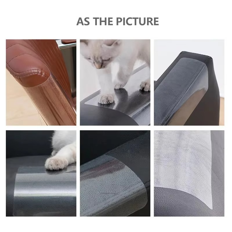 Self-Adhesive Cat Scratch Shield for Furniture - 6.5ft/9.8ft