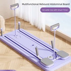 Complete Body Workout Board with Adjustable Resistance and Automatic Rebound