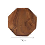 Honeycomb Acacia Plate