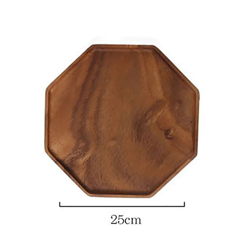 Honeycomb Acacia Plate