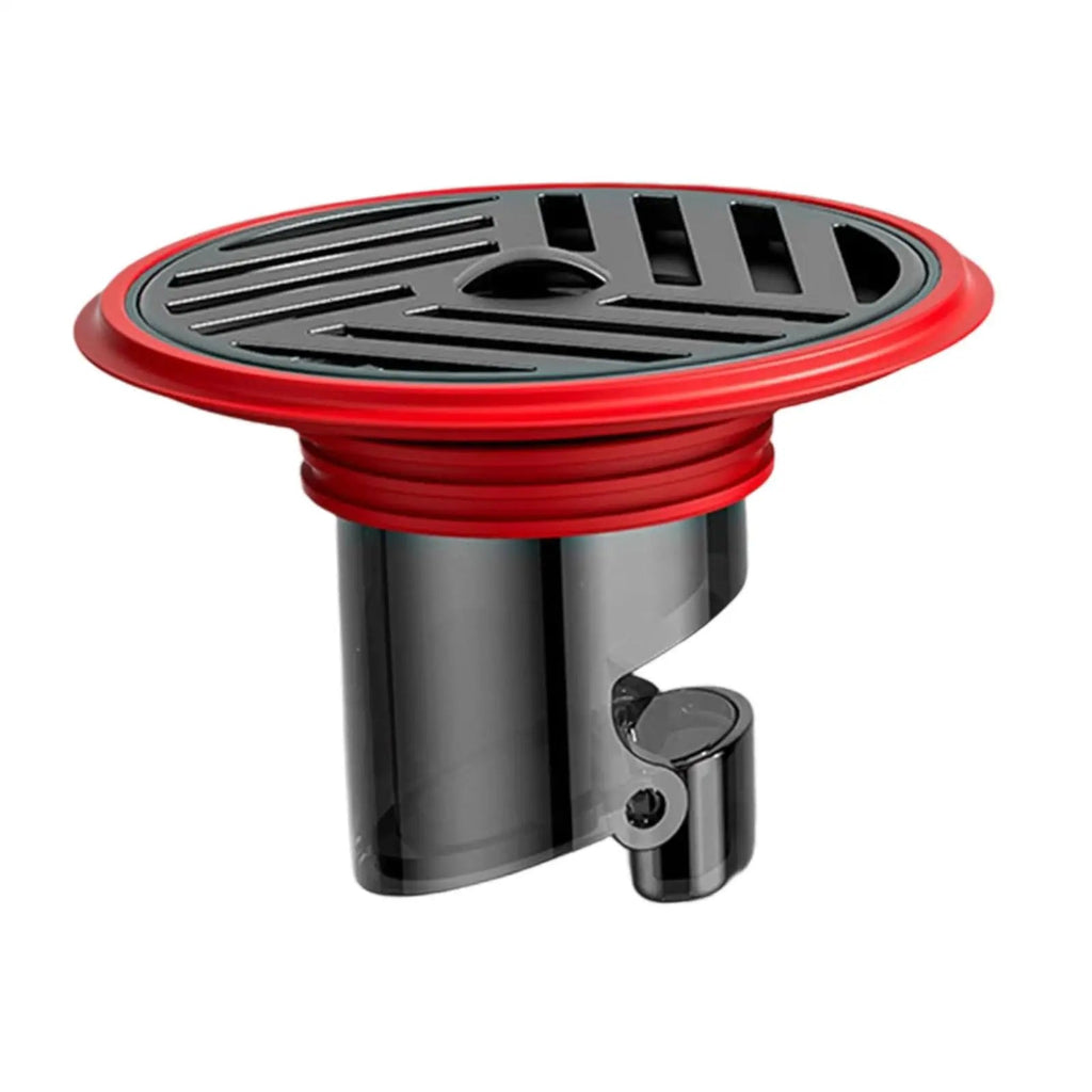 AquaShield Compact Floor Drain – Stainless Steel & Silicone Backflow Protection for Bathroom, Shower & Kitchen