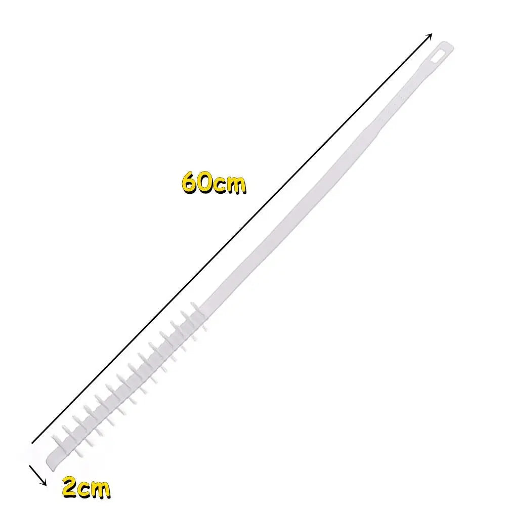 Washing Machine Crevice Cleaning Brush with Flexible Nylon Bristles