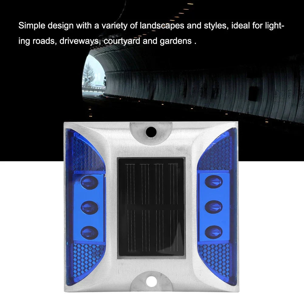 Solavix Solar Ground Light | Visibility up to 1000 m | Weatherproof & Energy-free | For Driveway & Path