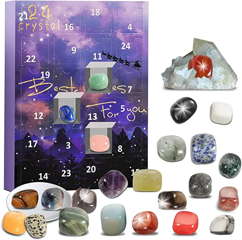 GemMagic – Children’s Advent Calendar with 24 Shiny Gems