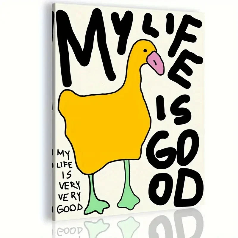 My Life is Good Wall Art