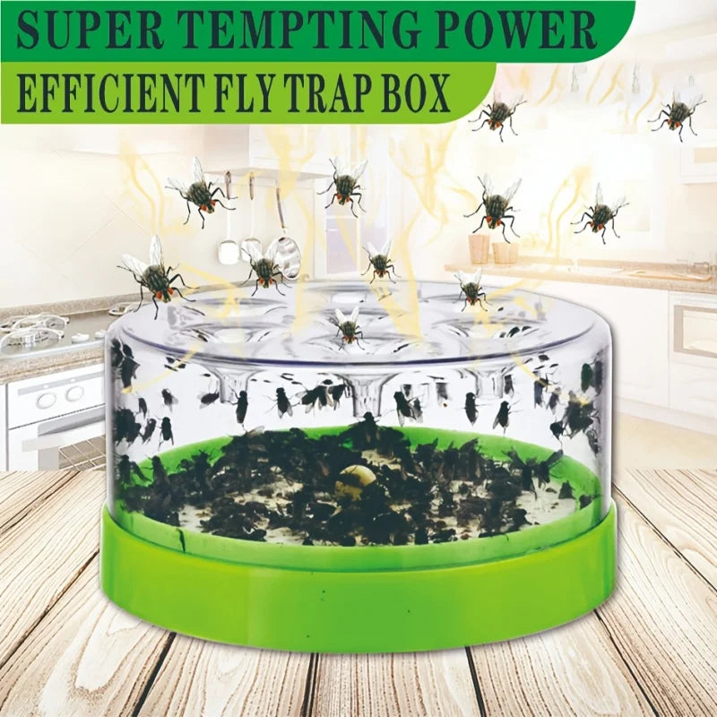 Fly Trap EcoTrap 7 | Reusable & Non-toxic | Without Electricity & Chemicals | With 7 Entrances for Effective Fly Control