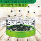 Fly trap EcoFlyTrap 7 | 7 catch openings | Reusable & Non-toxic | Without electricity