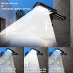 Solaris ProLumen | 156 LEDs | Motion Sensor | Solar Powered & Wireless