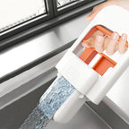Mini Sponge Mop with Replaceable Head and One-Handed Squeeze Handle