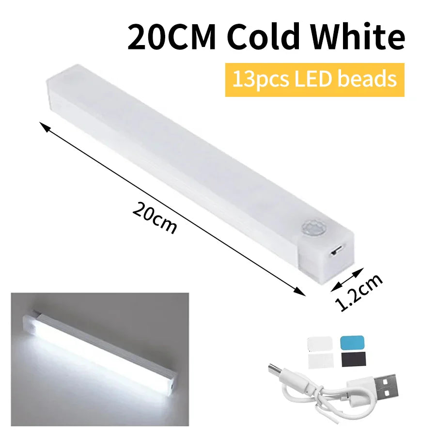 SenseLite Motion LED | Rechargeable Sensor Light with Magnet Mount | Warm White | For Closet, Bed & Hallway