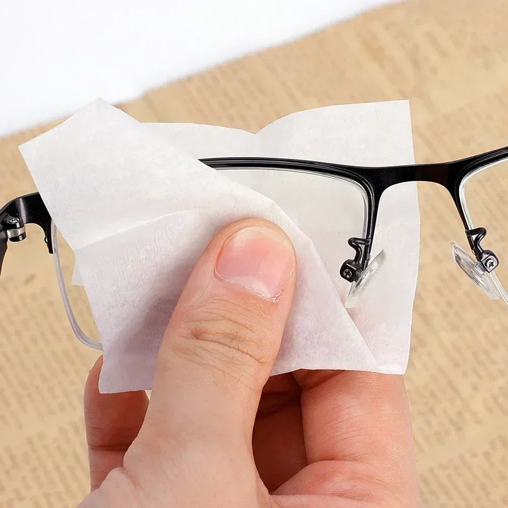 Disposable Anti-fog Glass Wipes