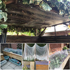 GARDIVIA Vegetable Protection Net | High-Density Insect Net Made of Polyethylene | UV Resistant & Breathable | For Raised Beds & Vegetable Cultivation