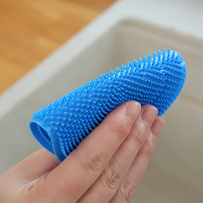 CleanFlex – Silicone Dish Brush & Multifunctional Kitchen Scrubber Pad