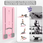 Complete Body Workout Board with Adjustable Resistance and Automatic Rebound