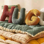 Velvet Alphabet Decorative Cushion With Letters A To Z